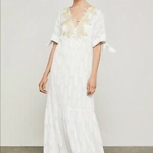 BCBGMaxazria Alysa Embroidered Maxi Dress
